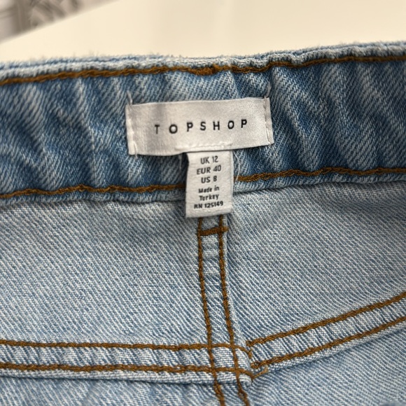 Topshop denim skirt size 8 - Picture 5 of 6